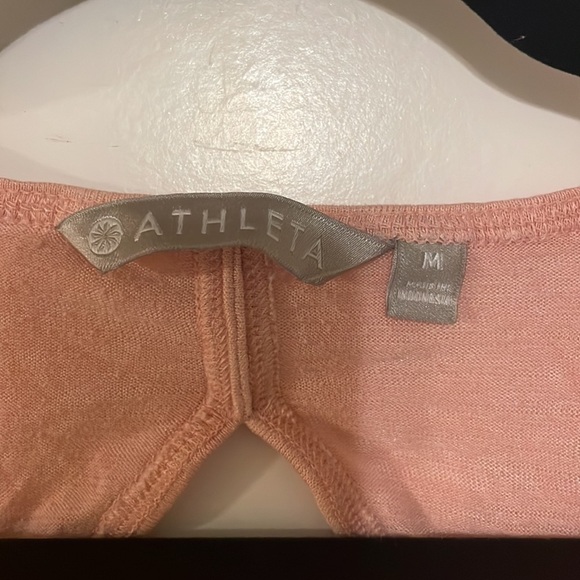 Athleta Pink Tank top size medium - Picture 3 of 7